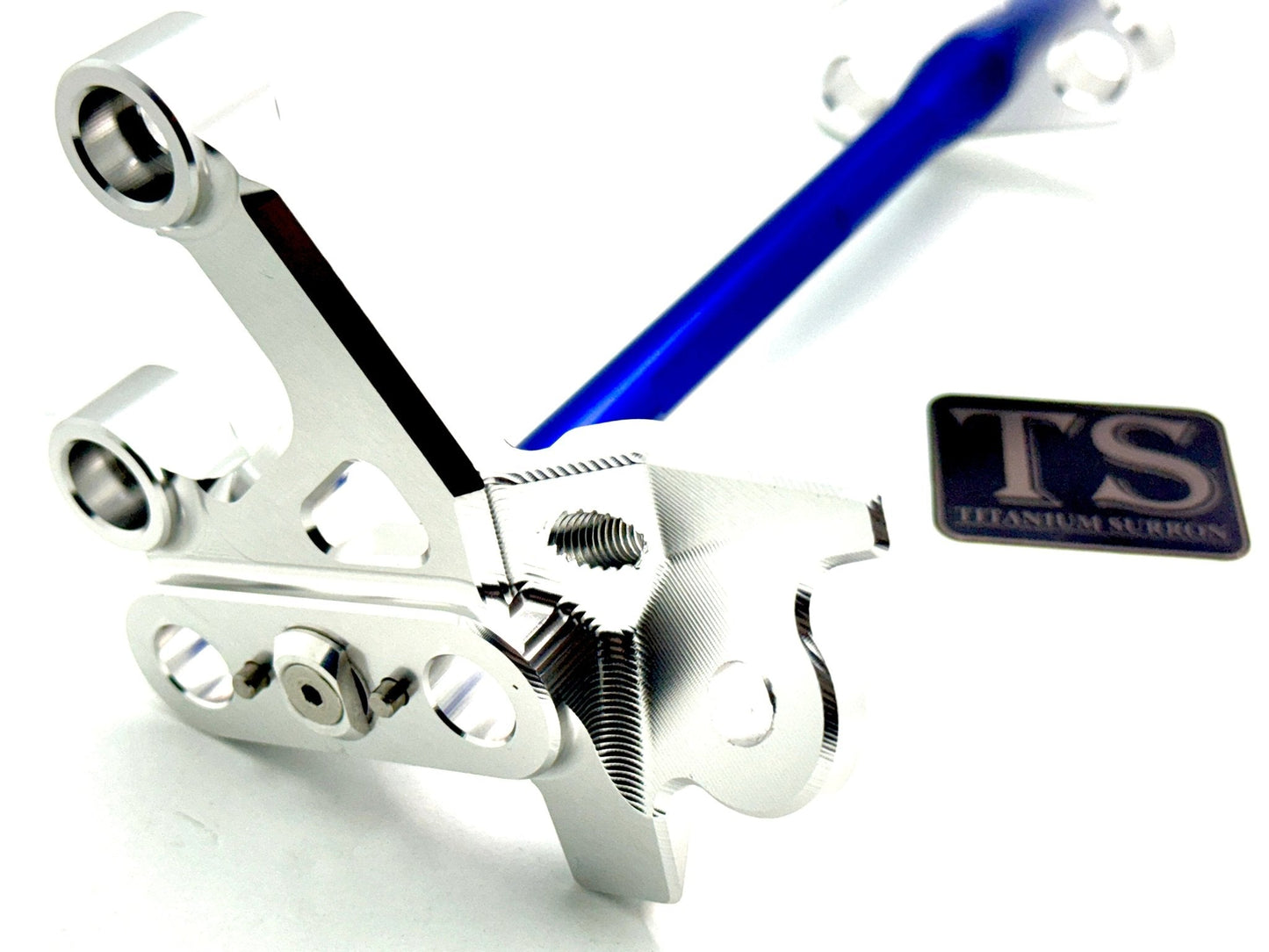 Custom CNC Aluminum Footpeg Bracket Assembly E-Ride Pro
