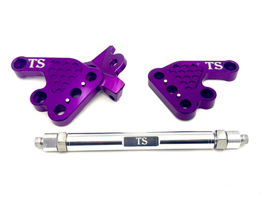 Custom CNC Aluminum Footpeg Bracket Assembly Talaria MX3, MX4