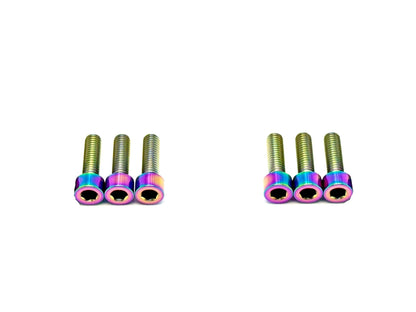Titanium Surron LBX Stem Bolt Kit (6 pieces)