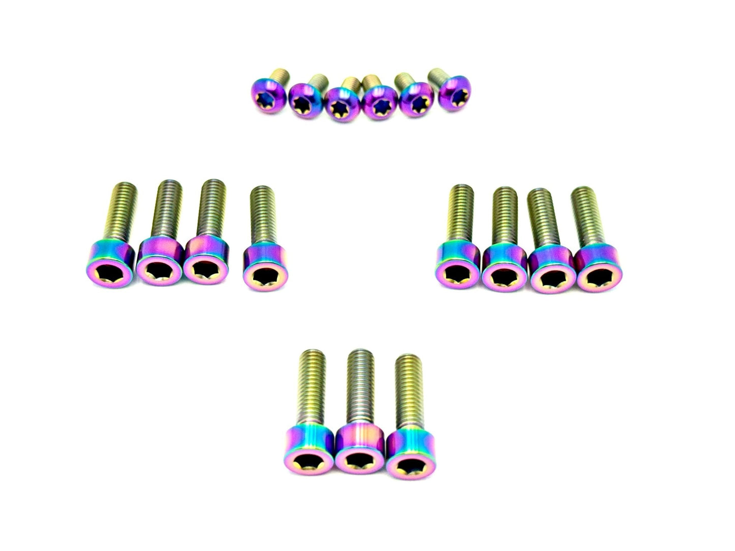 Titanium Manitou Dorado Fork Bolt Kits