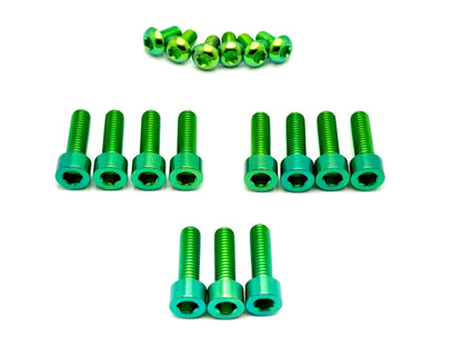 Titanium Bolt Kit for E-Ride Pro SR and Pro SS 3.0 Factory FastAce Fork (ALX32RC)