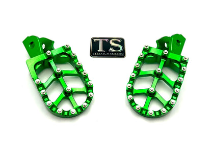 Anodized Aluminum Foot Pegs for Surron, E-Ride Pro, 79 Bike